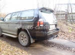 Задний силовой бампер для Mitsubishi Pajero Sport до 2000 г.